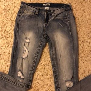 Juniors Mudd Ripped Jeans